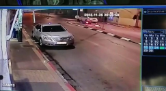 شاهد: حادث طرق لسائق دراجة نارية منتصف ليلة أمس في يافا 